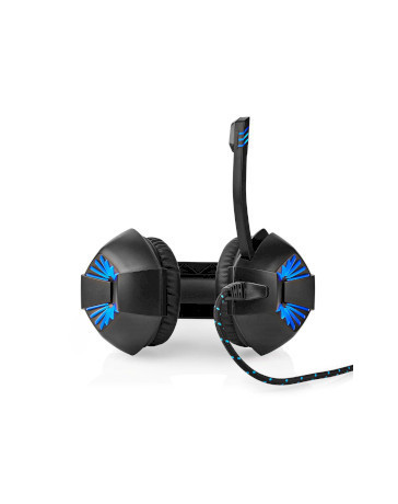 Lichtgewicht Gaming-Headset met LED & Stereogeluid