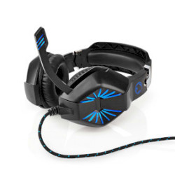 Lichtgewicht Gaming-Headset met LED & Stereogeluid