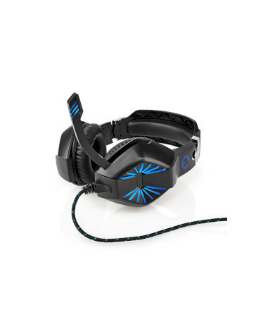 Lichtgewicht Gaming-Headset met LED & Stereogeluid