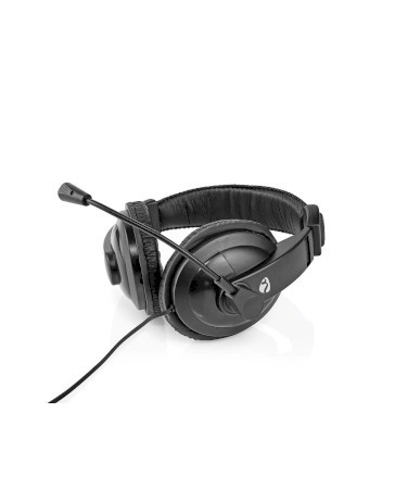 Comfortabele Over-Ear Headset met Microfoon en Brede Compatibiliteit