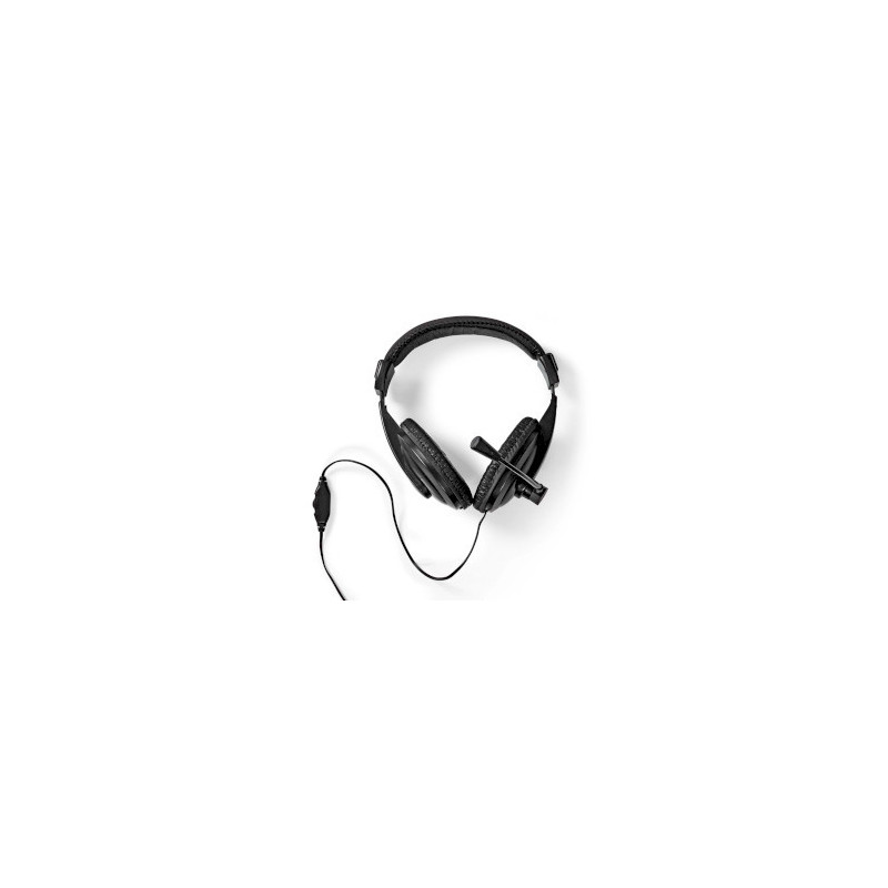Comfortabele Over-Ear Headset met Microfoon en Brede Compatibiliteit