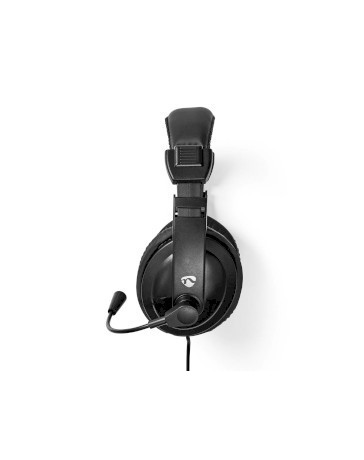 Comfortabele Over-Ear Headset met Microfoon en Brede Compatibiliteit