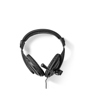 Comfortabele Over-Ear Headset met Microfoon en Brede Compatibiliteit