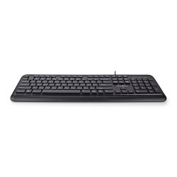 Standaard Chocolate Toetsenbord QWERTY met 12 Multimediatoetsen, Plug & Play