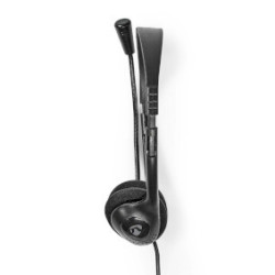 On-Ear Headset met USB-C & USB-A, Microfoon en In-Line Bediening