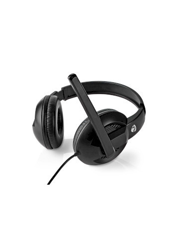 Over-Ear Headset met Microfoon – USB-C & USB-A – 1.8m Kabel – Comfortabel & Verstelbaar