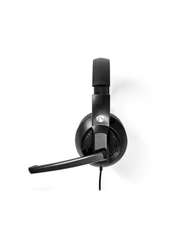 Over-Ear Headset met Microfoon – USB-C & USB-A – 1.8m Kabel – Comfortabel & Verstelbaar