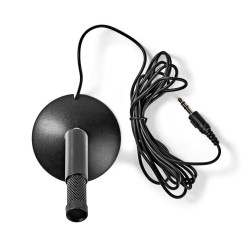 Ultracompacte Omnidirectionele Condensatormicrofoon – Lichtgewicht 33g, Perfect voor Podcasts, Streaming & Videoconferenties