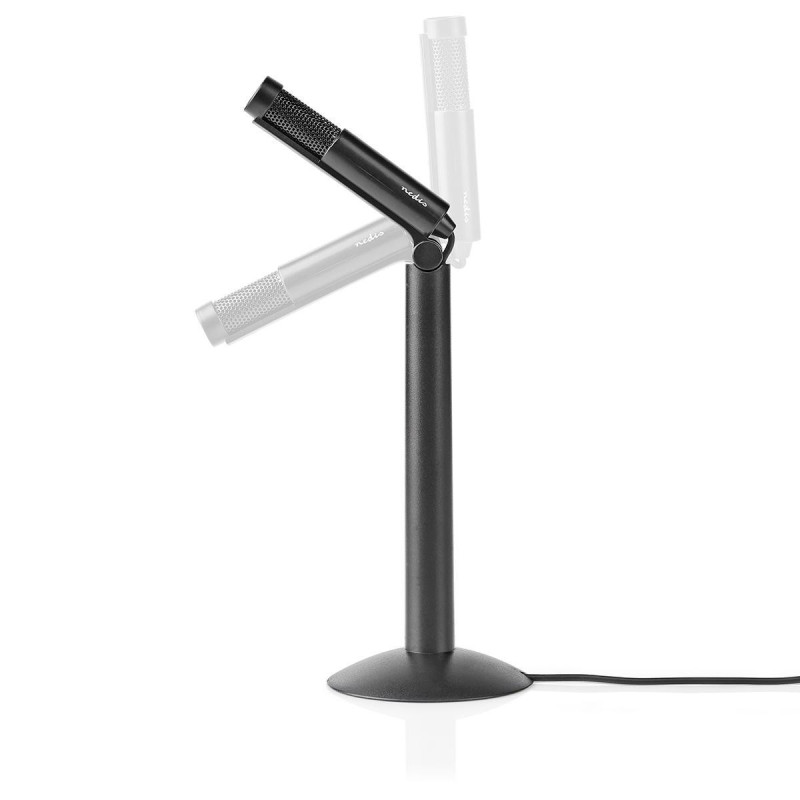 Ultracompacte Omnidirectionele Condensatormicrofoon – Lichtgewicht 33g, Perfect voor Podcasts, Streaming & Videoconferenties