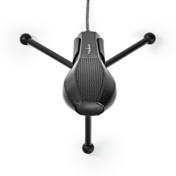 Omnidirectionele USB-microfoon met filter – Plug & Play, geschikt voor Mac & PC, ideaal voor vergaderingen en opnames