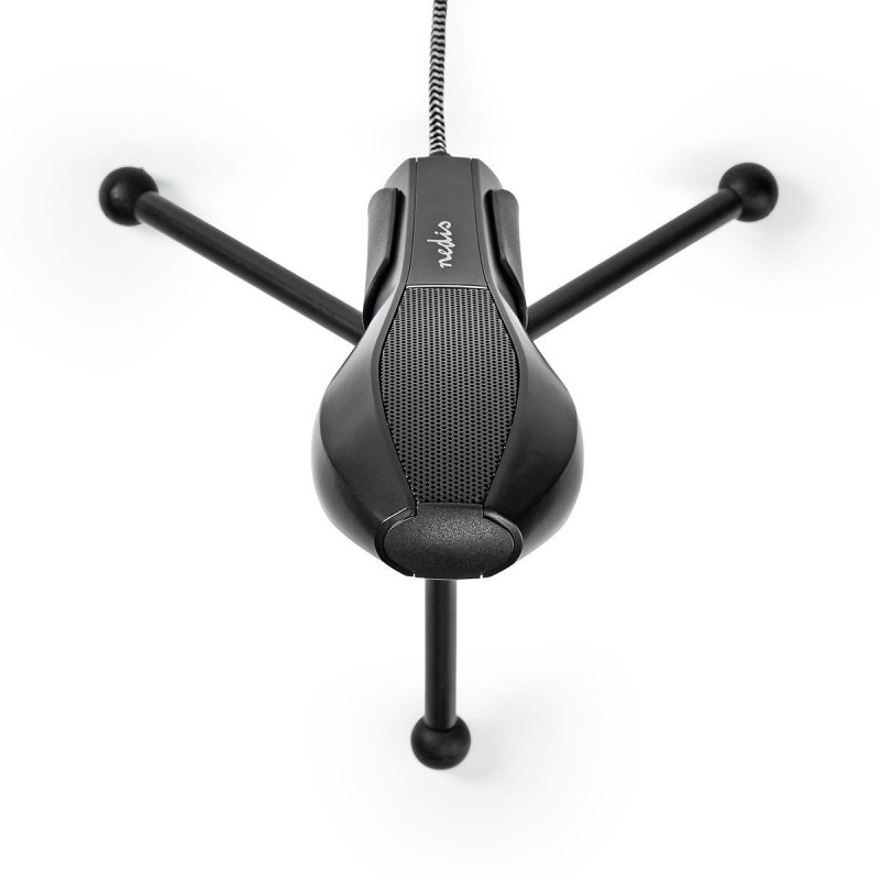 Omnidirectionele USB-microfoon met filter – Plug & Play, geschikt voor Mac & PC, ideaal voor vergaderingen en opnames