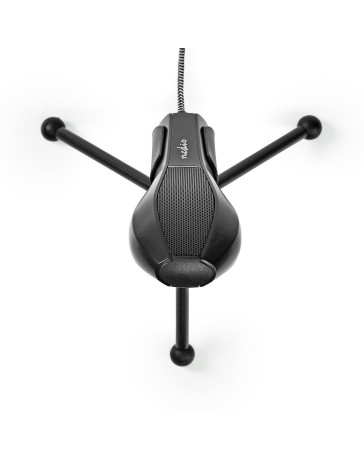 Omnidirectionele USB-microfoon met filter – Plug & Play, geschikt voor Mac & PC, ideaal voor vergaderingen en opnames