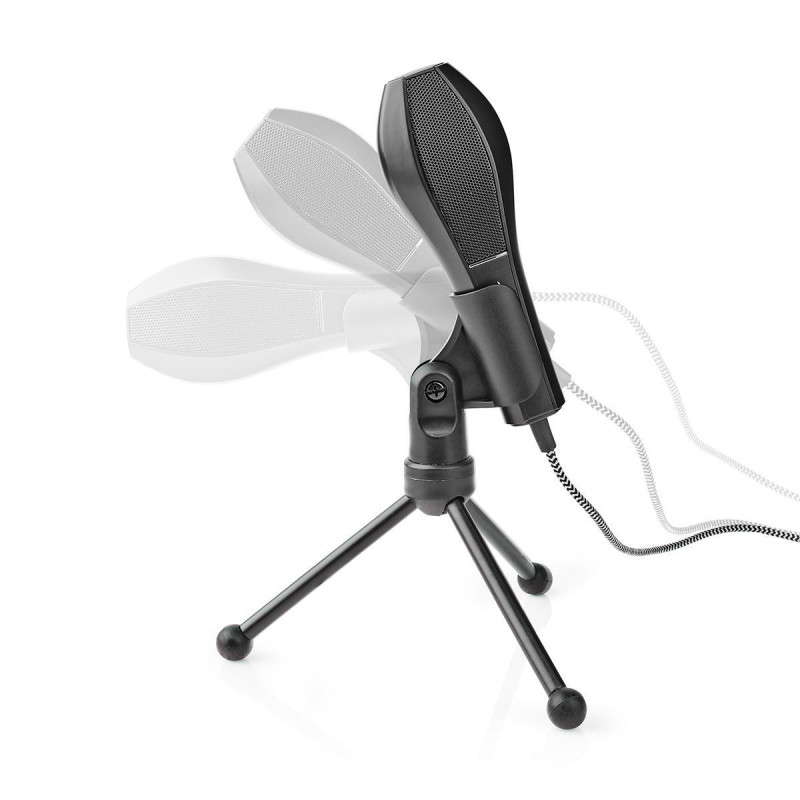 Omnidirectionele USB-microfoon met filter – Plug & Play, geschikt voor Mac & PC, ideaal voor vergaderingen en opnames