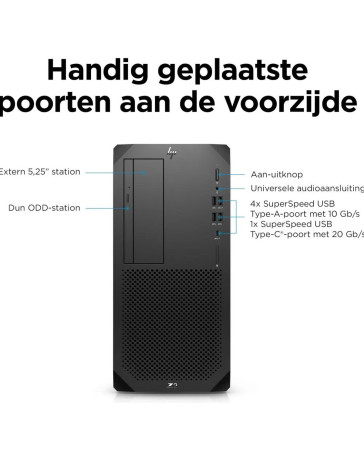 HP Z2 G9 Tower – i9-14900K, 32GB DDR5, 1TB NVMe, Win 11 Pro
