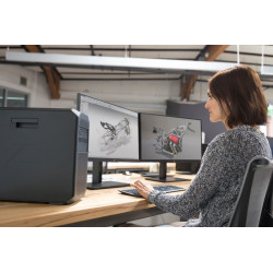 HP Z27n G2 27" QHD IPS Monitor – Zwart, 5ms, USB-C, HDMI, DP