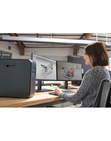 HP Z27n G2 27" QHD IPS Monitor – Zwart, 5ms, USB-C, HDMI, DP