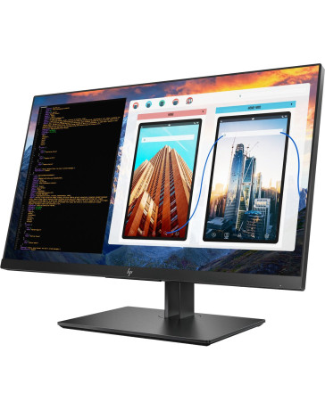 HP Z27n G2 27" QHD IPS Monitor – Zwart, 5ms, USB-C, HDMI, DP