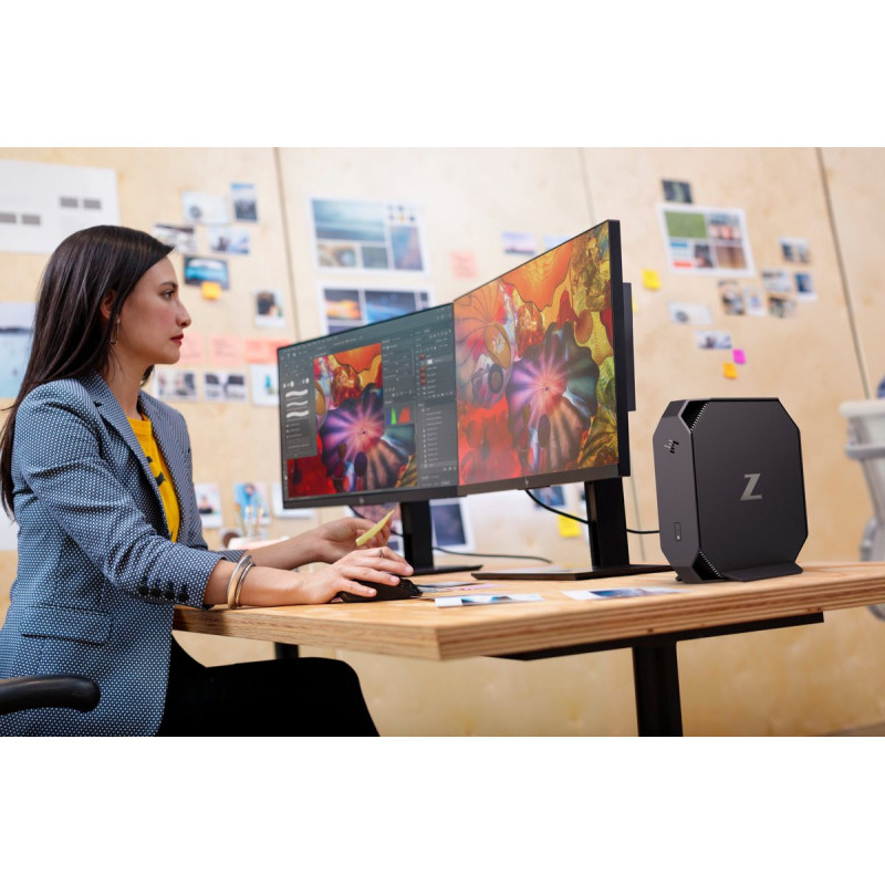 HP Z27n G2 27" QHD IPS Monitor – Zwart, 5ms, USB-C, HDMI, DP