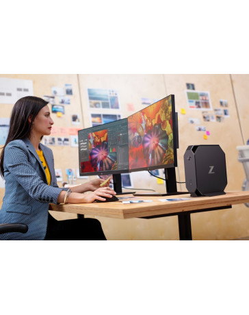HP Z27n G2 27" QHD IPS Monitor – Zwart, 5ms, USB-C, HDMI, DP