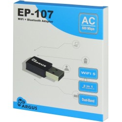Argus EP-107 Wi-Fi 5 USB Adapter 600Mbps