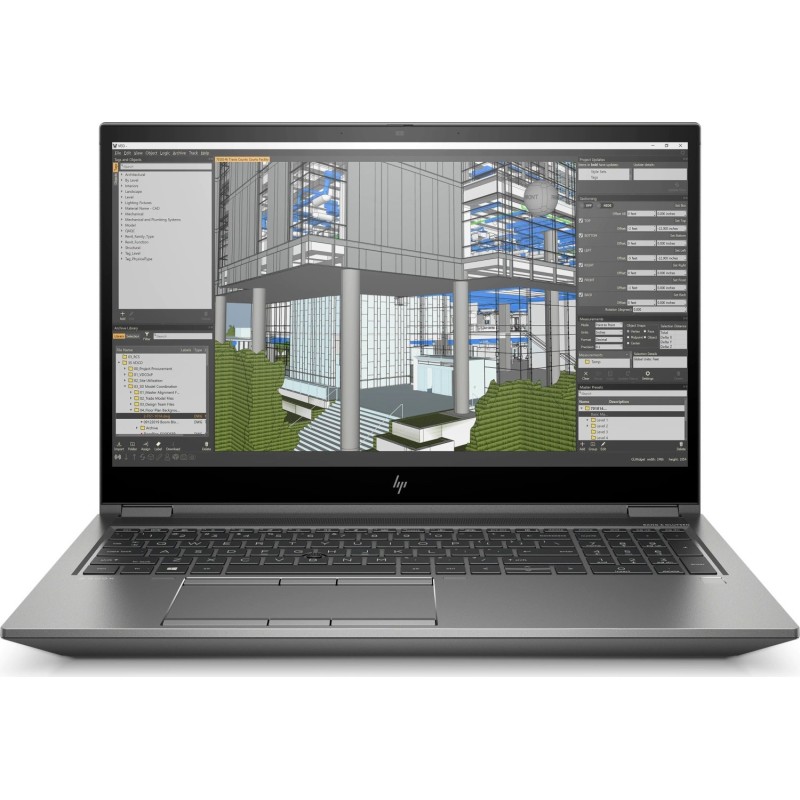 HP ZBook Fury 15 G8, i7-11850H, 32GB RAM, 512GB SSD, T1200, 15.6" FHD, Win 11 Pro