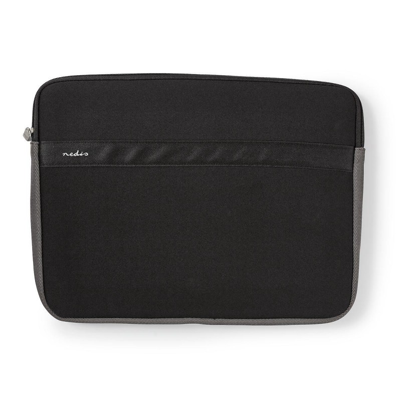 Notebookhoes 15-16" Neopreen, Antraciet/Zwart, 22mm, 277mm. 380mm