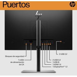 HP EliteDisplay E24 G5 Full HD IPS Monitor 24 Inch | Ergonomisch | Maas Computers