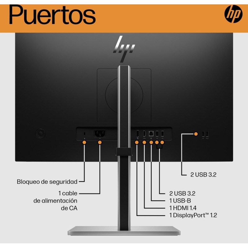 HP EliteDisplay E24 G5 Full HD IPS Monitor 24 Inch | Ergonomisch | Maas Computers