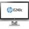 HP EliteDisplay E240c 24 Inch, 1920x1080 (Full HD) Zilver, Zwart